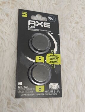 AXE Black Car Air Freshener - Black (2 Pack)